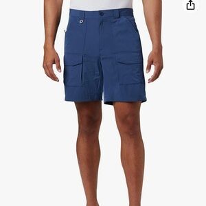 GUC Mens Columbia PFG Permit Short. Size 34, L6. Color Carbon